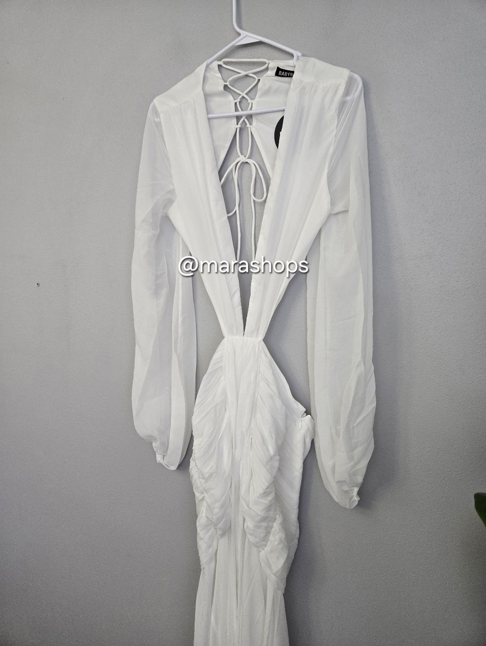 BabyBoo Andrina Maxi Dress Ivory - Picture 4 of 9